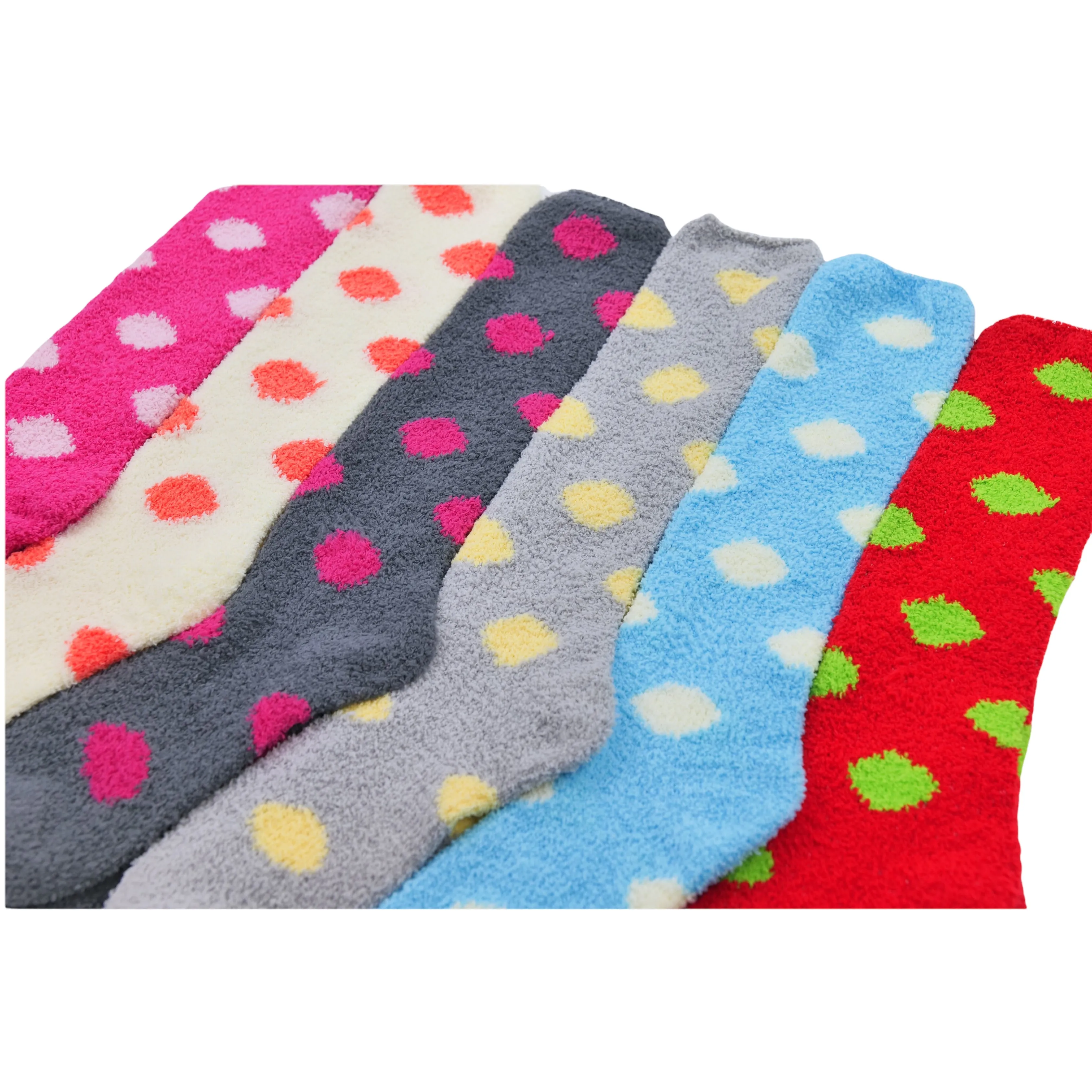 6-Pairs: Women's Plush Warm and Cozy High Socks