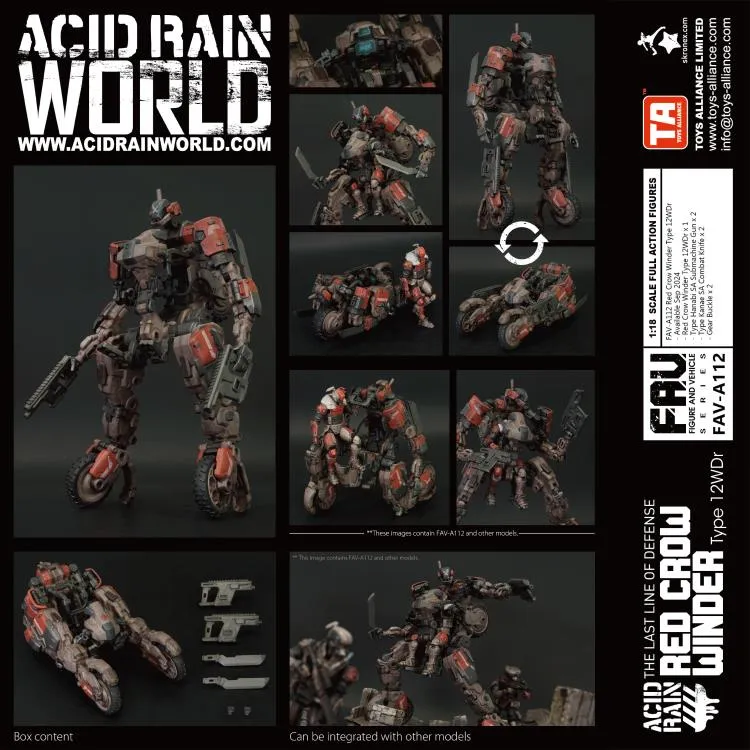 Acid Rain FAV-A112 Red Crow Winder Type 12WDr