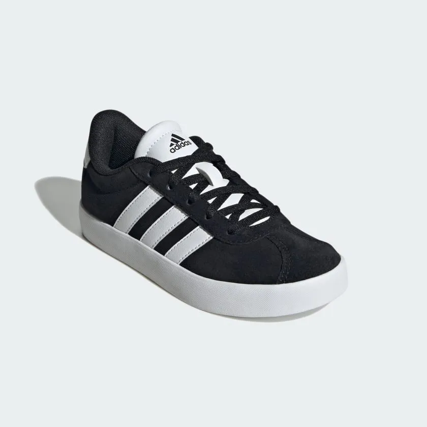 ADIDAS KIDS VL COURT 3.0 BLACK/WHITE SHOES