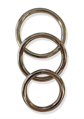 Adjustable Metal O-Ring Set for Fun with Strap-Ons