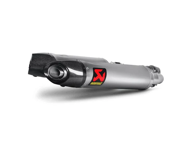 AKRAPOVIC S-A7SO3-HDT Slip-On Line (Titanium) Aprilia SHIVER 750 / GT 2010-16