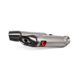 AKRAPOVIC S-A9SO1-HDT/1 Exhaust system Slip-On Line (Titanium) APRILIA SHIVER 900 2017-2019