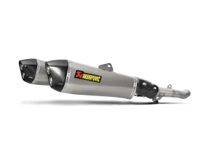 AKRAPOVIC S-K14SO6-HZAAT Slip-On Line (Titanium) Kawasaki ZZR 1400, ZX14R 2016-16