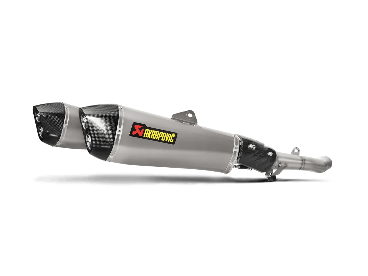 AKRAPOVIC S-K14SO6-HZAAT Slip-On Line (Titanium) Kawasaki ZZR 1400, ZX14R 2016-16