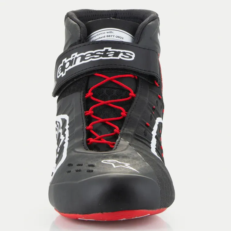 ALPINESTARS 2712124_123_9 Karting shoes TECH-1 KX V3 FIA 8877-2022 - Black / White / Red, Size 9