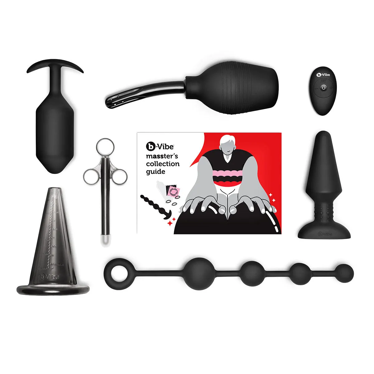 B-Vibe Anal Education Set: Masster's Degree Edition