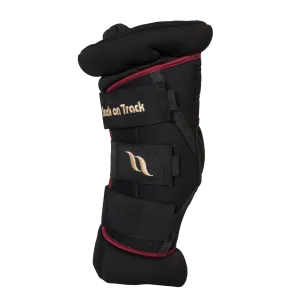 Back on Track Royal Deluxe Padded Hock Boots- Wine