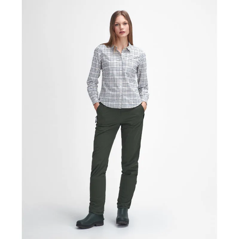 Barbour Beaconsfield Active Waterproof Ladies Trousers - Olive