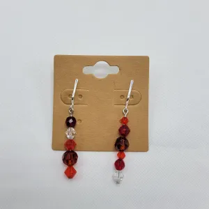 Beaded Clip On Earrings