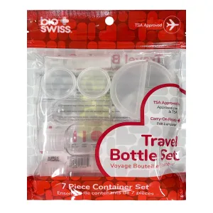 Bioswiss Travel Bottle Set with Clip Strip