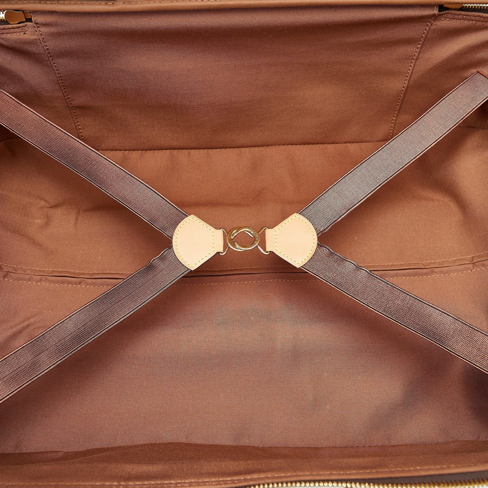 Brown Louis Vuitton Monogram Pegase 55 Travel Bag