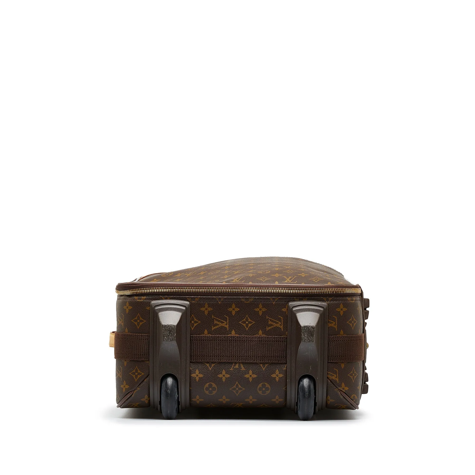 Brown Louis Vuitton Monogram Pegase 55 Travel Bag