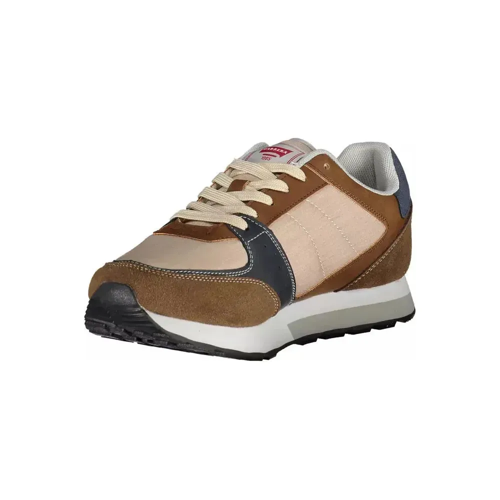 Carrera Brown ECO Leather Men Sneaker