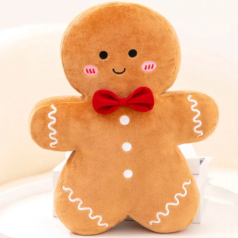 Christmas Tree Plushie – Adorable Gingerbread Reindeer & Snowman | Perfect Holiday Gift!