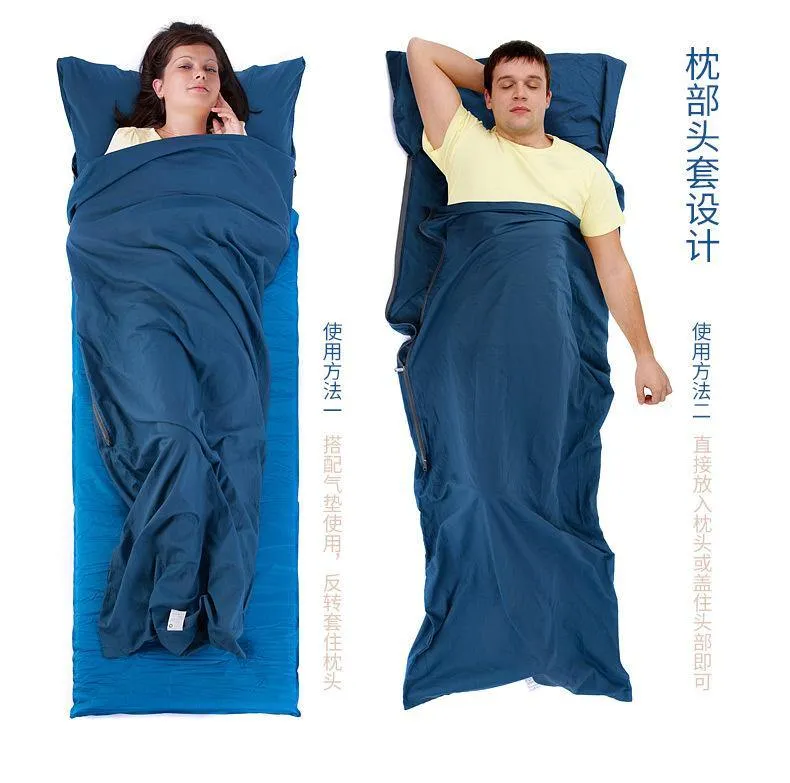 Cotton Travel Sleeping Bag Inner Gallbladder