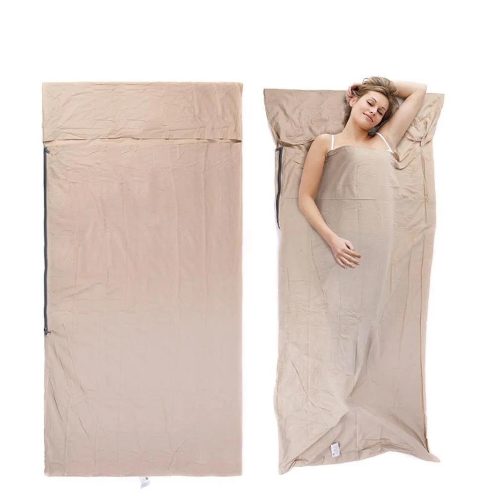 Cotton Travel Sleeping Bag Inner Gallbladder