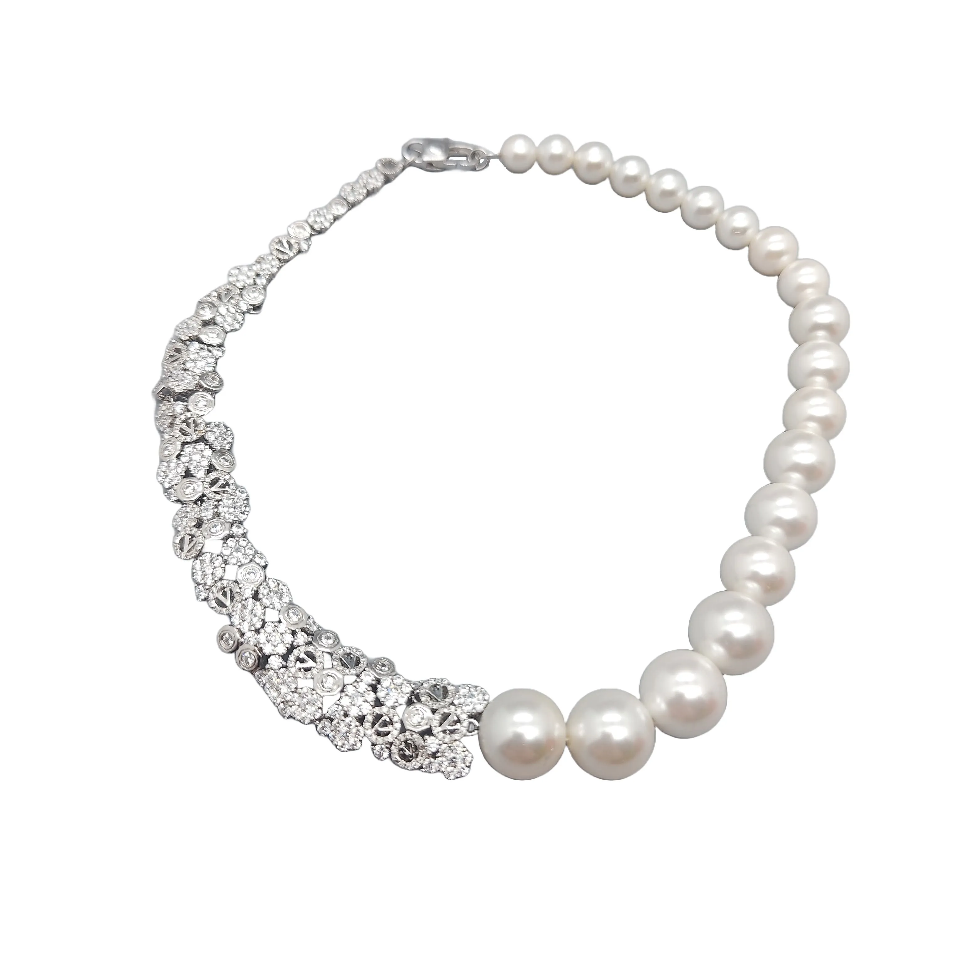 Delux Cherry Blossom Girl Pearl Necklace