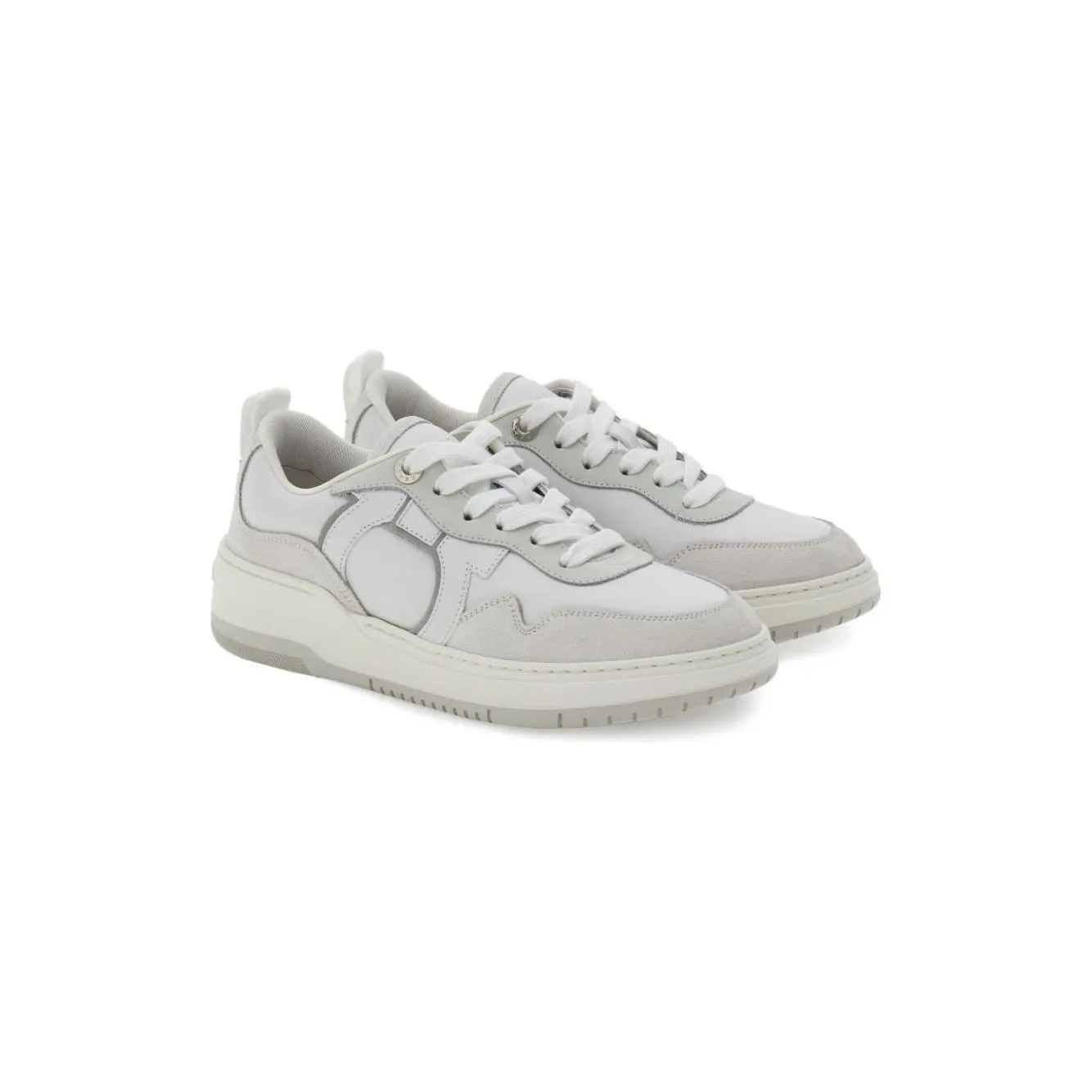 Ferragamo Sneakers Leather White