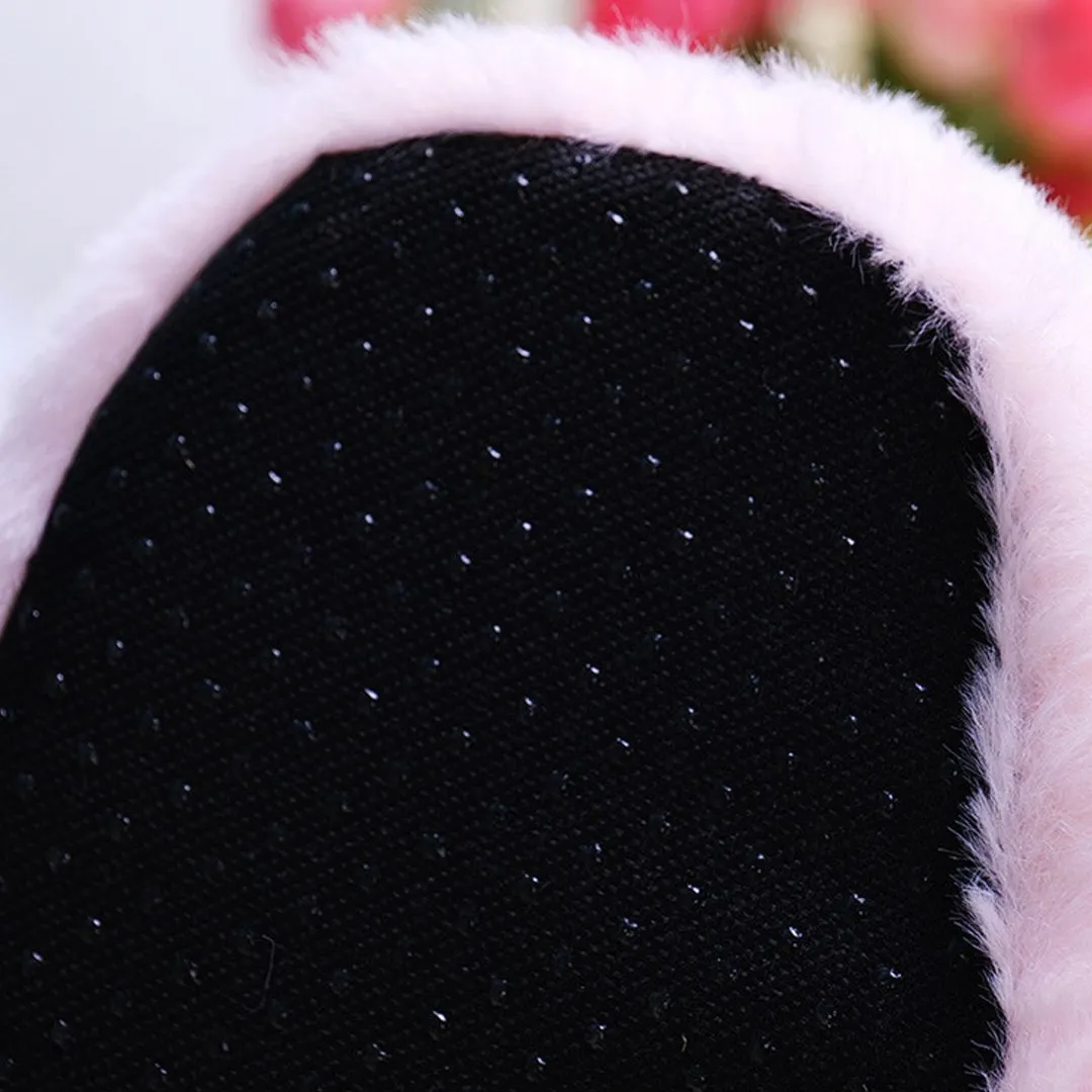 Fluffy Alpaca Plush Slippers