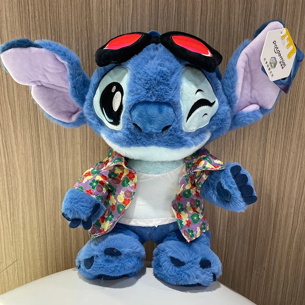 High Quality 25cm-30cm Disney Lilo & Stitch Plush Doll – Adorable Kawaii Stuffed Toy