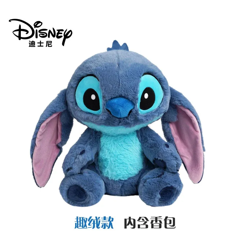 High Quality 25cm-30cm Disney Lilo & Stitch Plush Doll – Adorable Kawaii Stuffed Toy