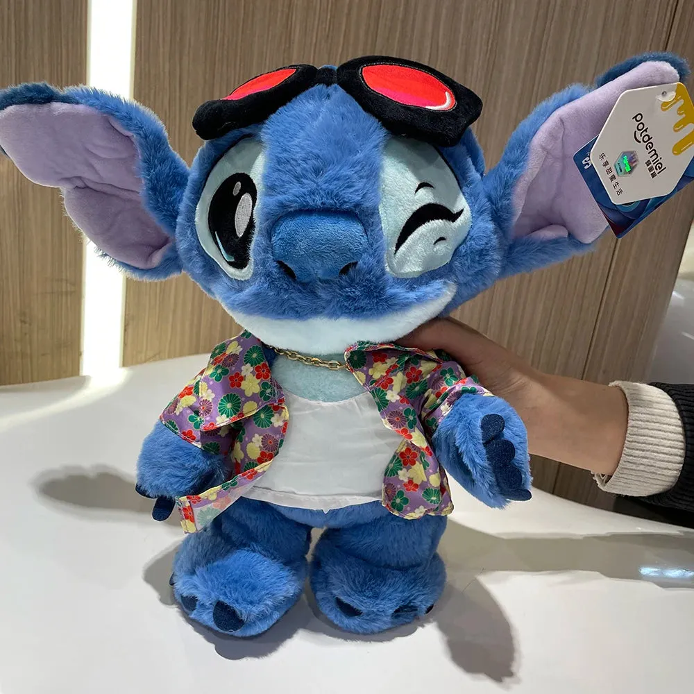 High Quality 25cm-30cm Disney Lilo & Stitch Plush Doll – Adorable Kawaii Stuffed Toy