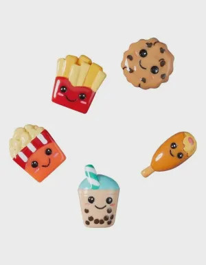 Jibbitz Bad But Cute Foods - 5 pack