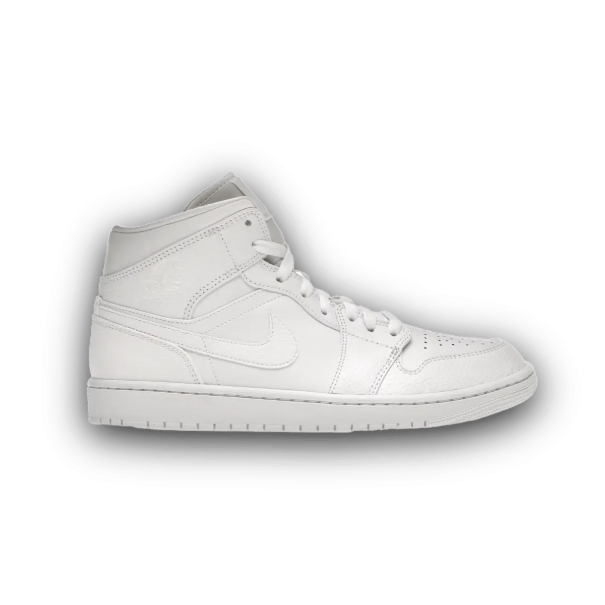 Jordan 1 Mid Triple White 2.0