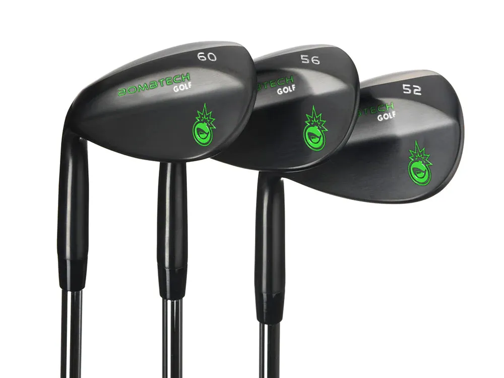 Left Handed BombTech 52, 56 and 60 Wedge Set