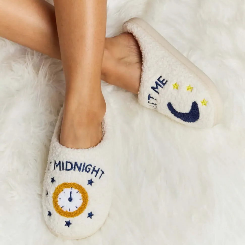 Meet Me At Midnight Slippers Taylor Swift Slippers Cozy Slippers for Women