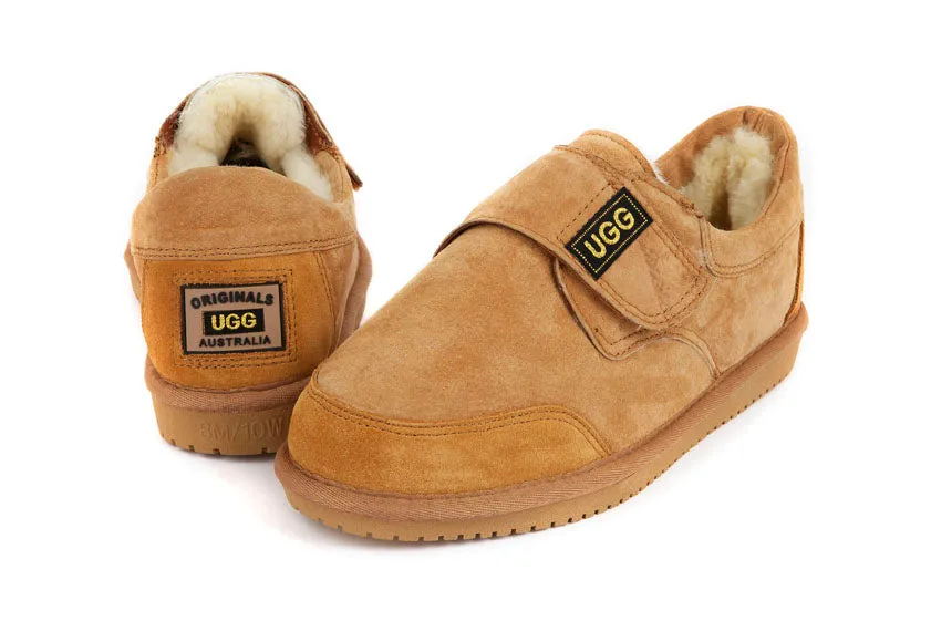 Original UGG Australia Velcro Slipper Chestnut