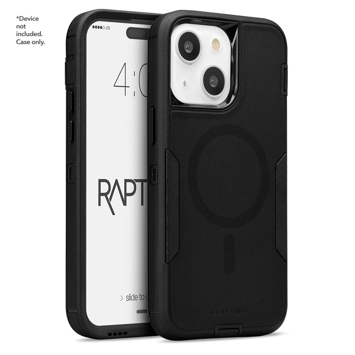 Rapture Rugged - iPhone 15 Plus/ iPhone 14 Plus Black w/ MagSafe Case