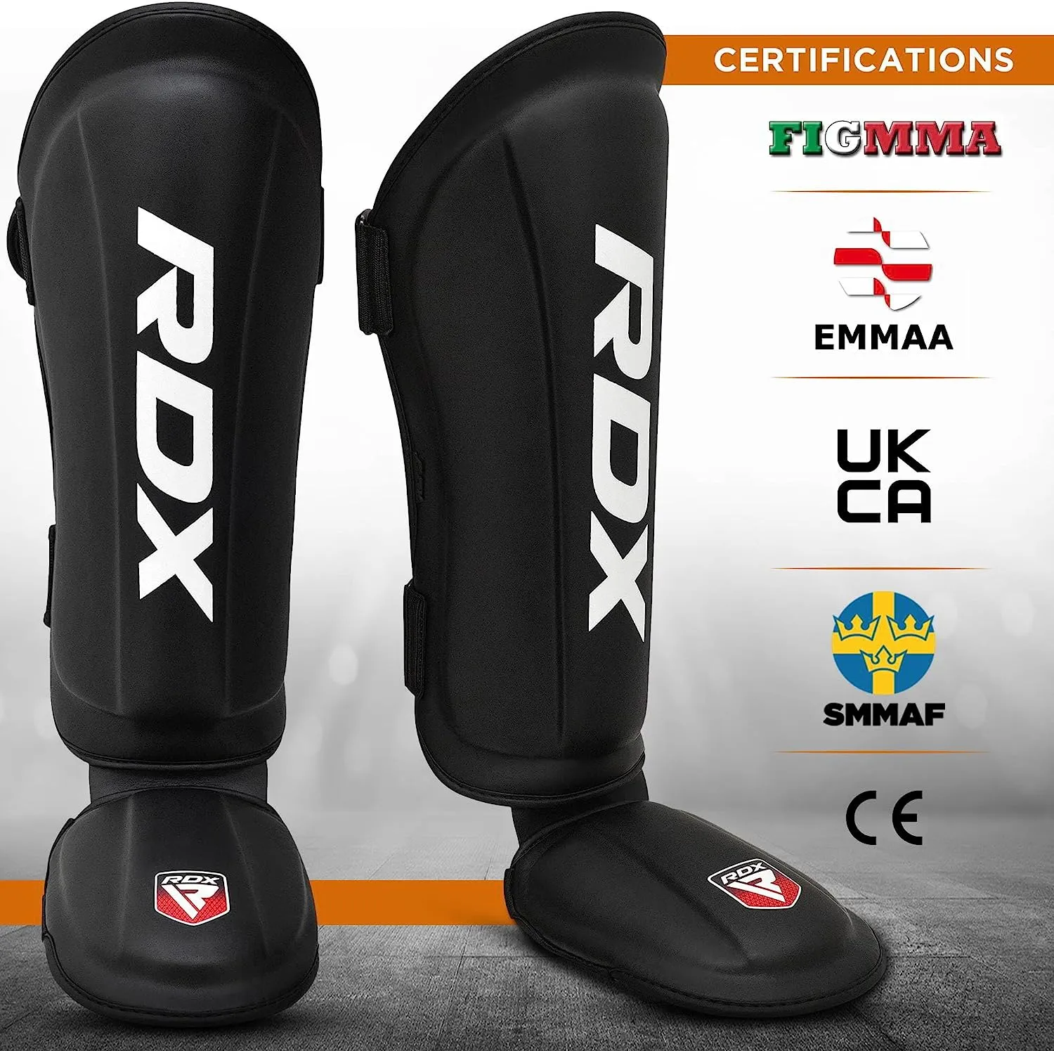 RDX T1 Leather Shin Instep Guards