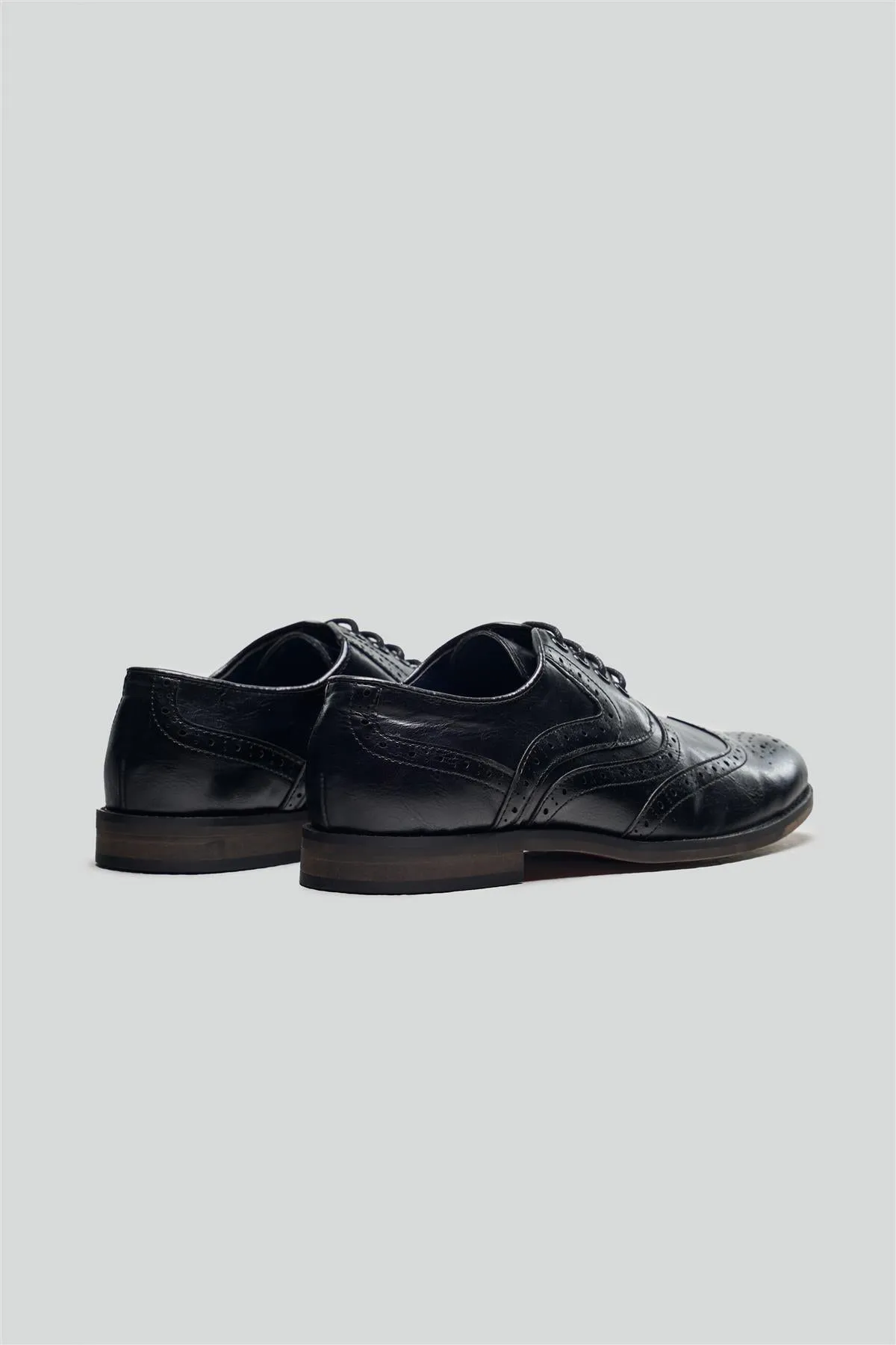 Russel Boys Black Shoes