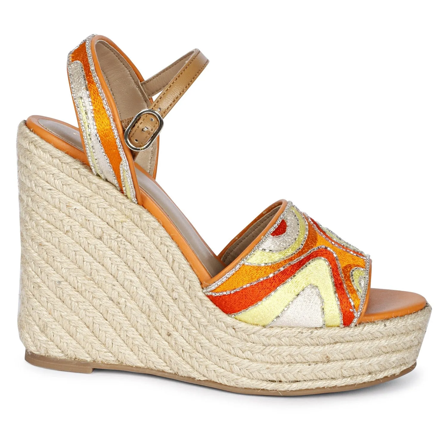 Saint Marcilia Multi Orange Wedges