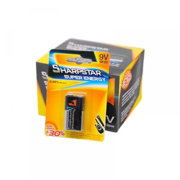 Sharpstar Super Energy Heavy Duty Battery 9V