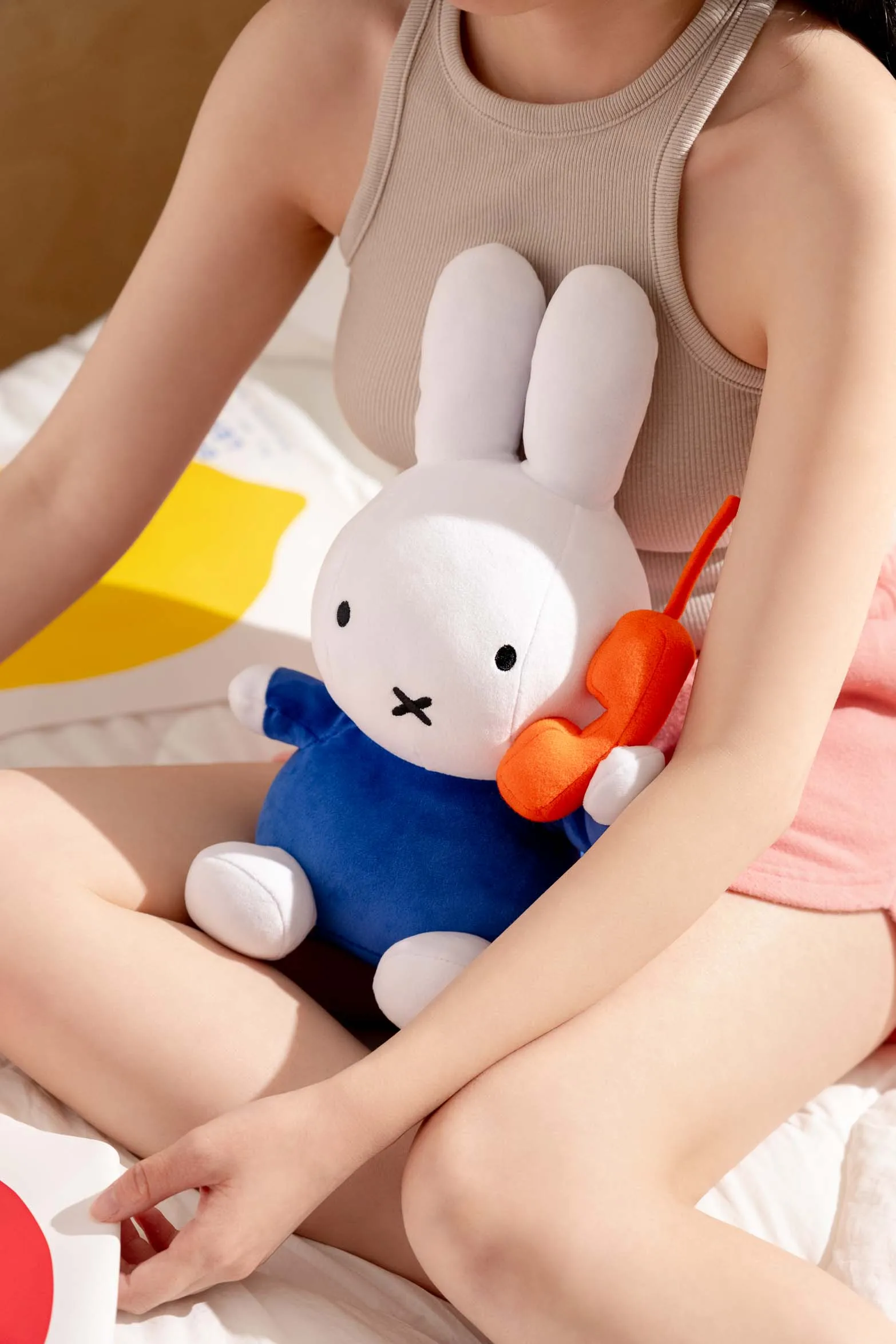 Smoko Miffy On The Phone Mochi Plush