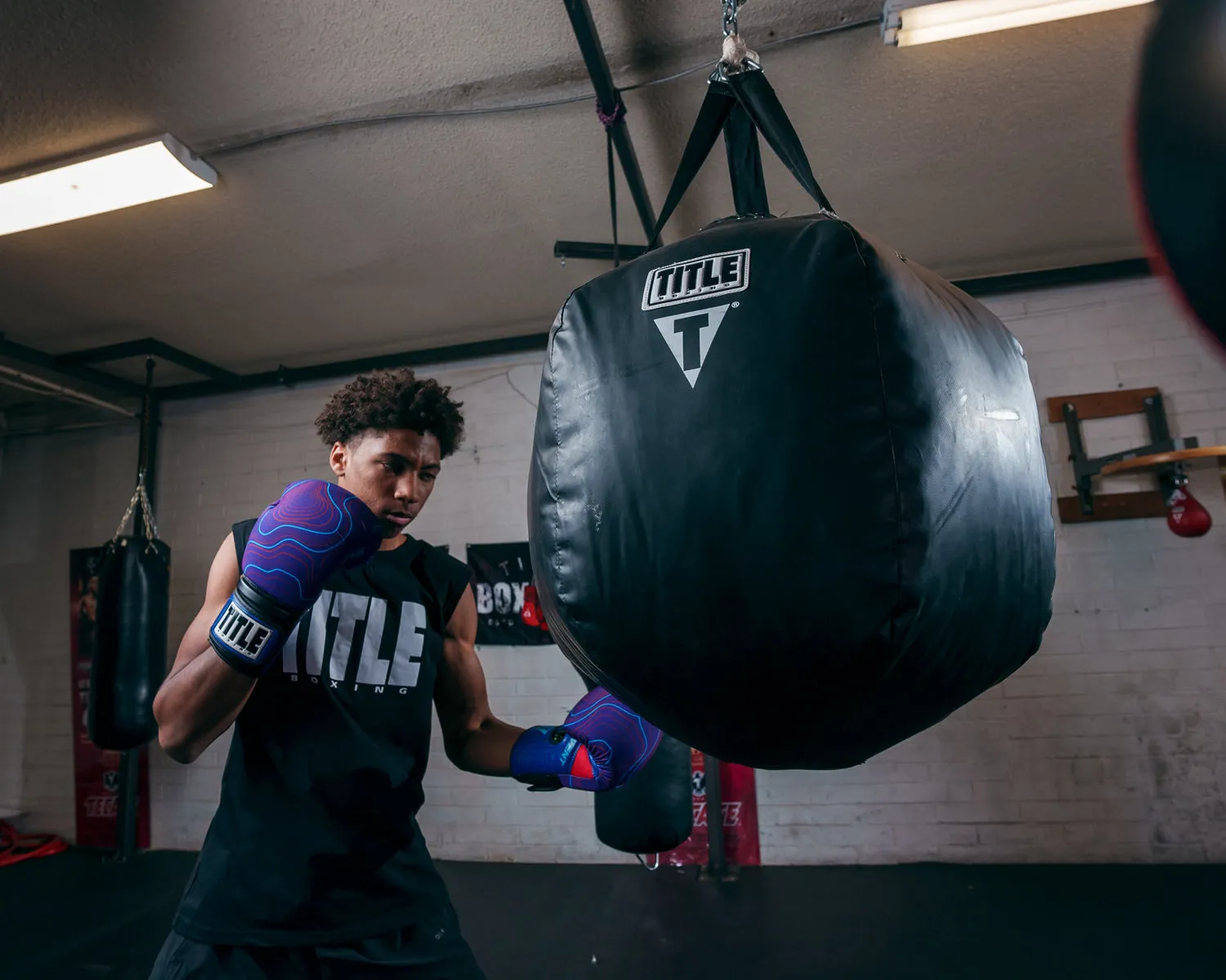 TITLE Boxing Infused Foam Orbit Bag Gloves