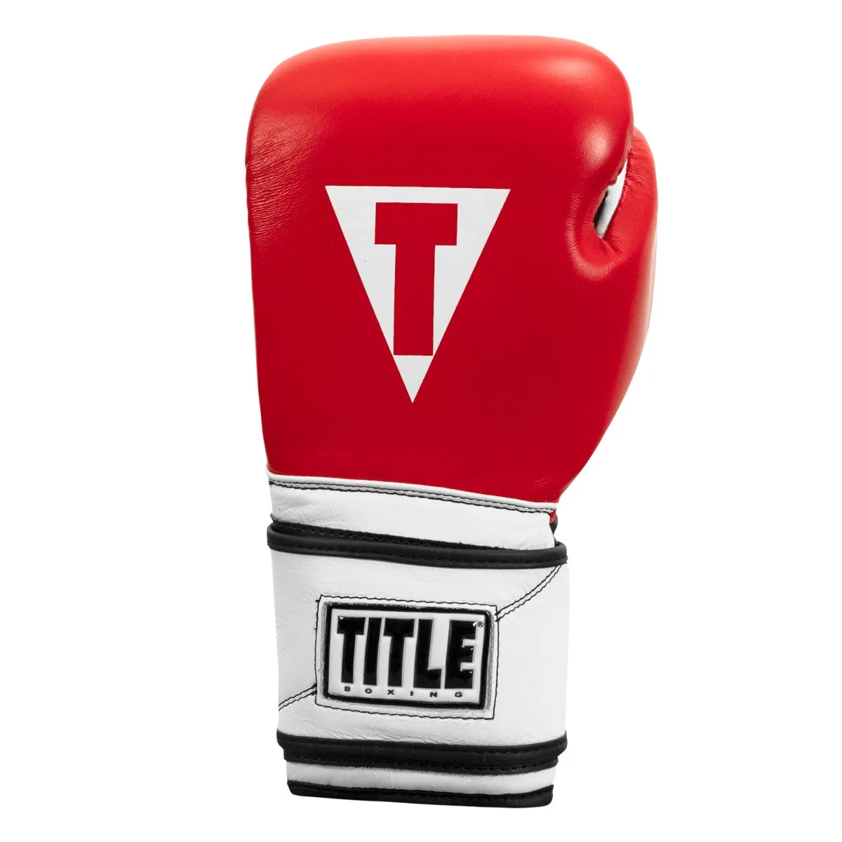 TITLE Boxing Premium Leather Performance Training Gloves