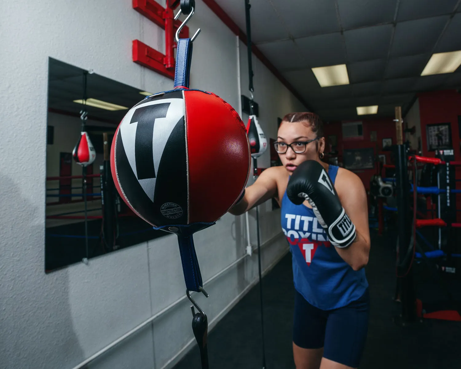 TITLE Boxing Rebounder Double End Bag