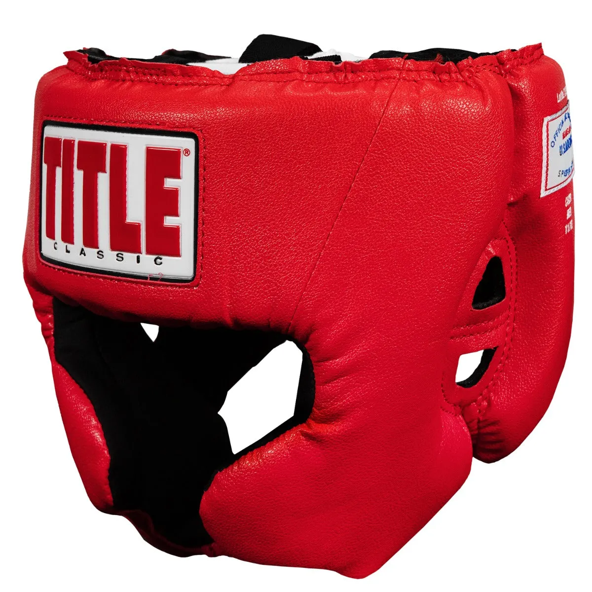 TITLE Classic USA Boxing Competition Headgear – With Cheeks