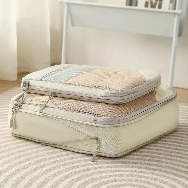 Travel Accessories Packing Organizers Compression Packing Cubes for Suitcases