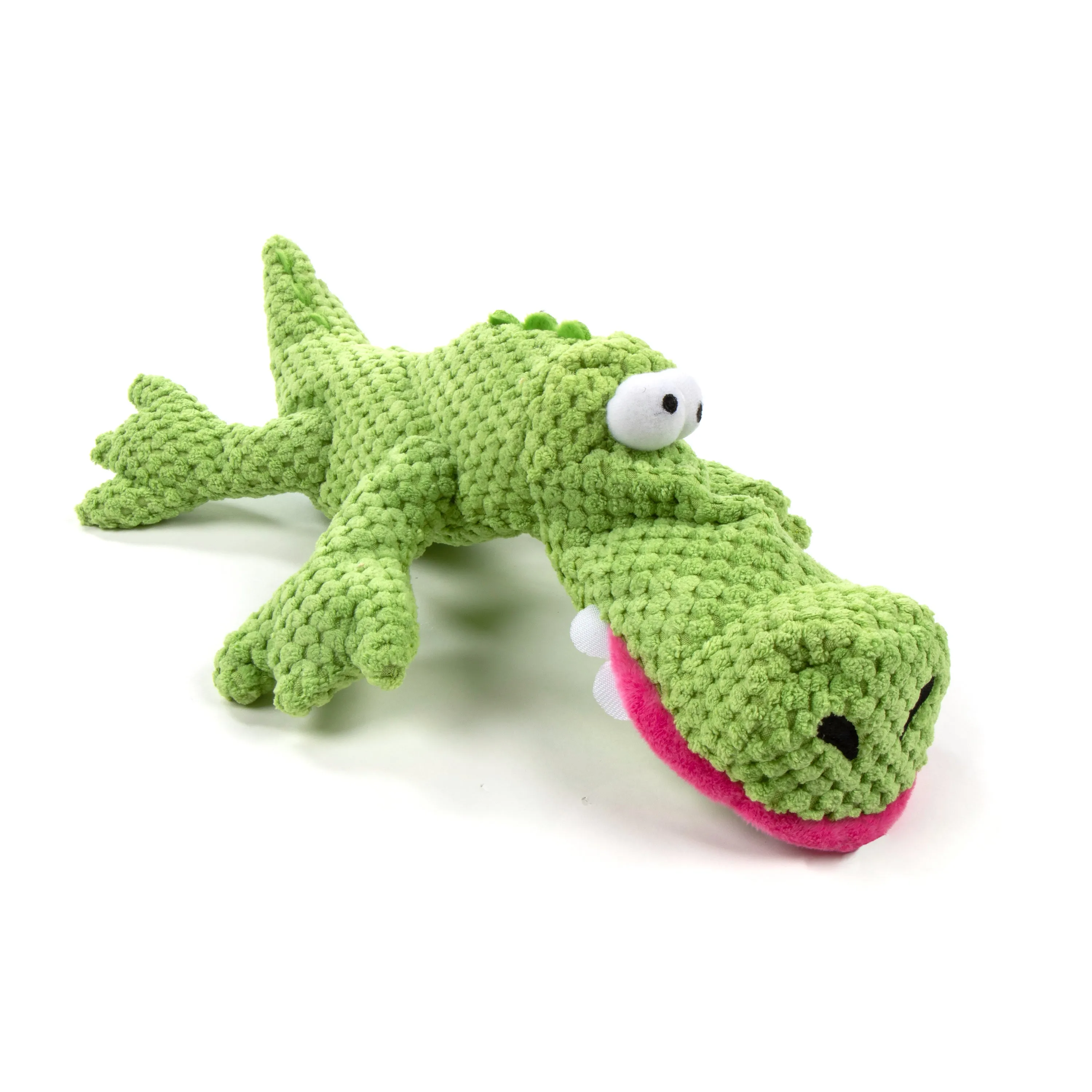 TrustyPup - Gator Checker Squeaky Plush Dog Toy