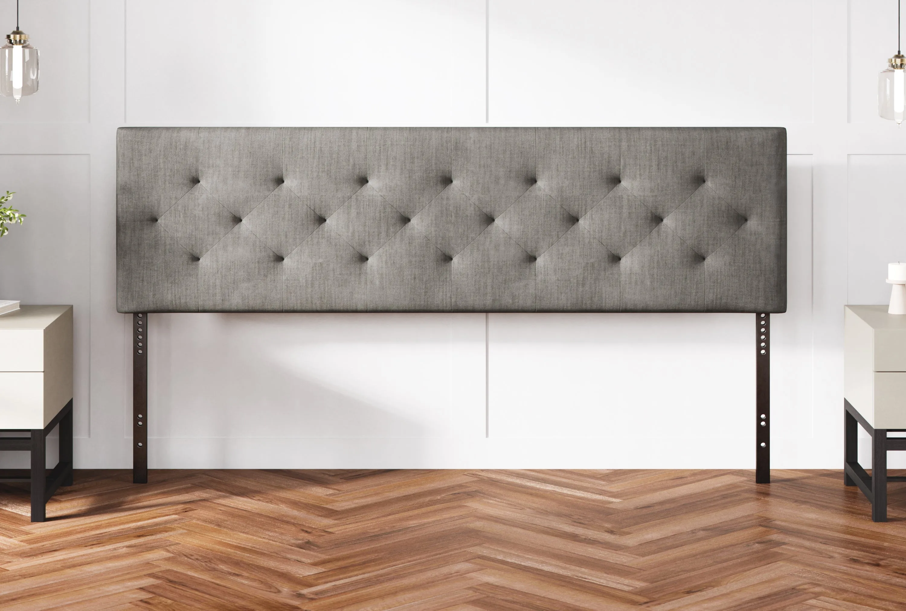 Tufted Mid-Rise Upholstered Headboard