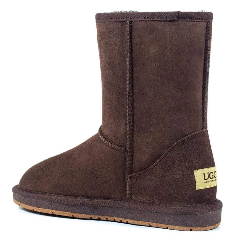 Unisex Premium Short Classic UGG Boots Water Resistant - Chocolate