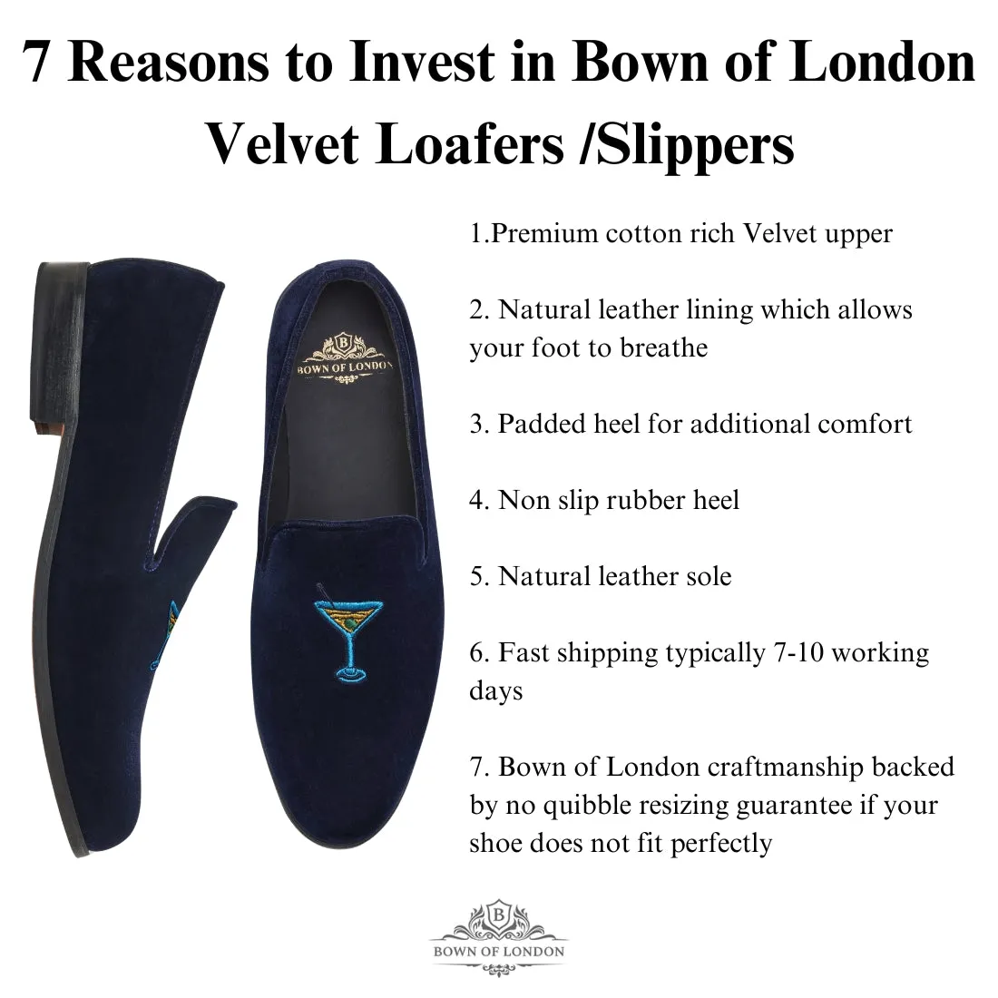 Velvet Loafer/Slipper Shoe Hunting