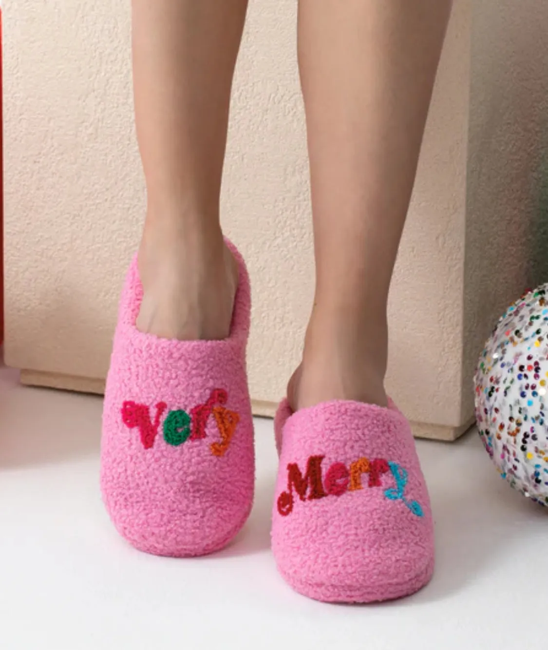 Very Merry Slippers